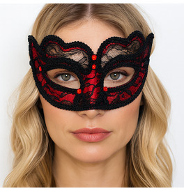 Gothic Eye Mask, Red