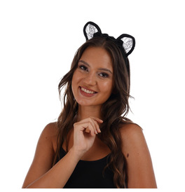 Lace Cat Ears Headband