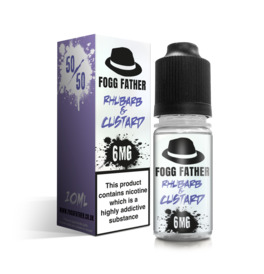 Rhubarb and Custard 10ml E-Liquid by Fogg Father