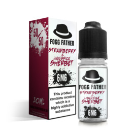 Strawberry Liquorice Sherbet 10ml E-Liquid Fogg Father