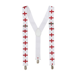 Saint George's Flag Suspender Braces