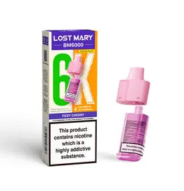 LOST MARY BM6000 Replacement Pods - Fizzy Cherry