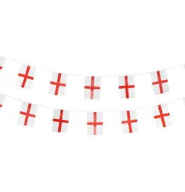 England Flag Rectangle Bunting