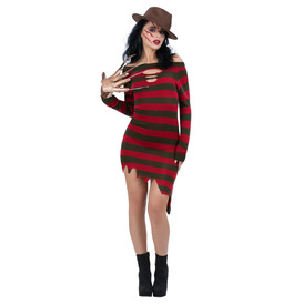 A Nightmare On Elm Street, Freddy Krueger Womens Costume