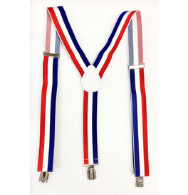 French Flag Suspender Braces