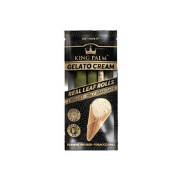 King Palm Gelato Cream Leaf Blunts