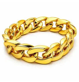 Chunky Gold Chain Bracelet 