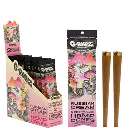 G-Rollz 'Russian Cream' Hemp Blunts (Box of 12) 