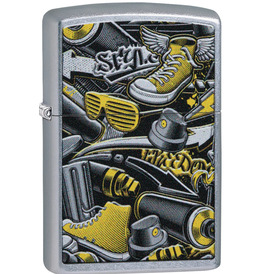 Zippo Lighter Graffiti Design 