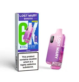 LOST MARY BM6000 Pre-filled Pod Kits - Grape