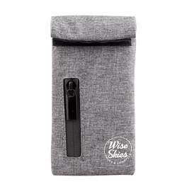 Wise Skies Small Black Smell Proof & Joint Holders