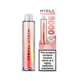 Hyola Pro Max 8000 Prefilled Pod Kit - Juicy Peach