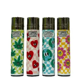 Clipper Lighter Happy Weed Bundle