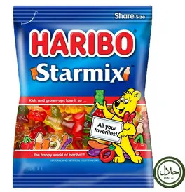 Haribo Halal Star Mix 80G