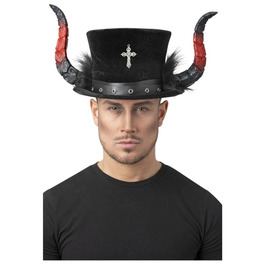 Deluxe Devil Top Hat 
