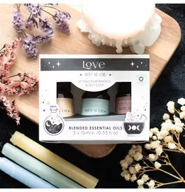 Set of 3 Love Ritual Blended Essential Oils