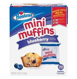 Hostess Mini Muffins Blueberry Flavour USA 234g