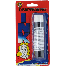 Disappearing Ink - Prank Item *14 YEARS ONLY*