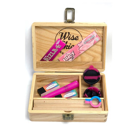 Wooden Rolling Box Set, Pink