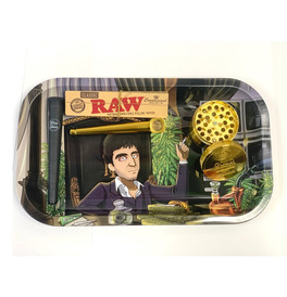 Mafia Boss Rolling Tray Gold Set