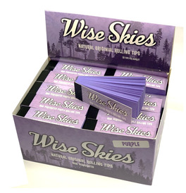 Wise Skies Purple Premium Rolling Tips