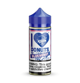 I Love Donuts Blueberry 80ml E-Liquid by Mad Hatter