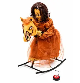 Creepy Rocking Horse Animatronic