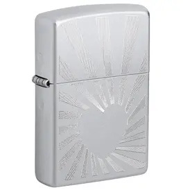 Zippo Lighter Heart Rays Design