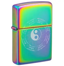 Zippo Lighter Ying Yang Design