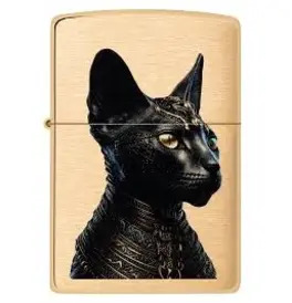 Egyptian Cat Design Zippo Lighter