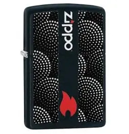 Zippo Lighter Dot Pattern Design