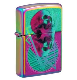 Funky Skull Design Zippo Lighter