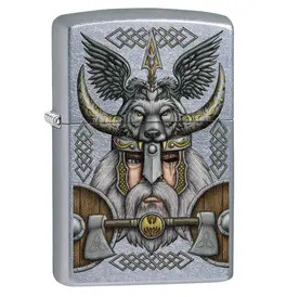 Zippo Viking Odin Design Zippo Lighter