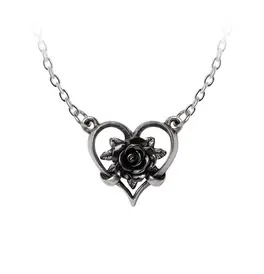 Alchemy Heart of Blackness Pendant Necklace