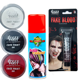 Halloween Make Up Dead Clown Bundle