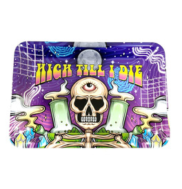 Wise Skies High Till I Die New Small Rolling Tray
