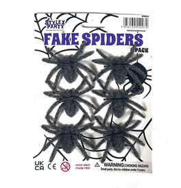 Spiders, Pack of 6 