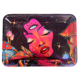 Wise Skies Stay Trippy Little Hippy New Small Rolling Tray