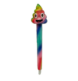 Rainbow Poop Resin Pens