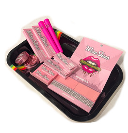 Wise Skies Medium Classic Pink Rolling Tray Set