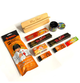 Orange Rolling Paper Bundle Set