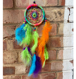 Dream Catcher Neon Rainbow