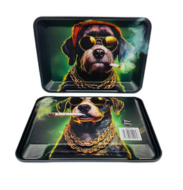 Wise Skies The Dawg Double Sided Matte Rolling Tray