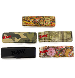 Raw Assorted King Size Metal Paper Cases