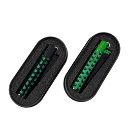Clipper Metal Lighter Mini Leaves (Tray of 12)
