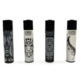 Clipper Lighter Maori Traditions D48 (Tray of 48)