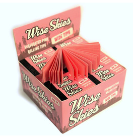 Wise Skies Pink Perforated Wide Tips