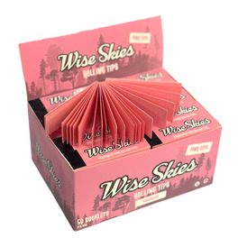 Wise Skies Pink Perforated Rolling Tips