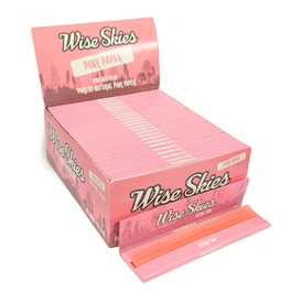 Wise Skies Pink King Size Slim Rolling Paper 