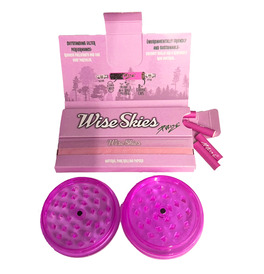 Wise Skies Purize Carbon Filter Tips with Grinder